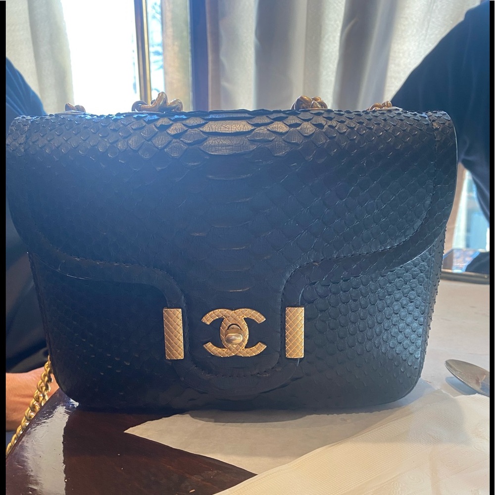 Original python Chanel bag